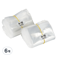 Gonggu Owl 塑膠夾鏈袋, 100入, 6個, 8-1號
