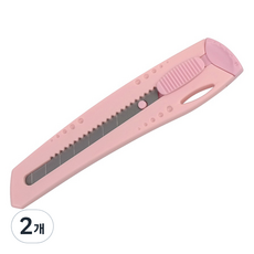바이하츠 마이멜로디 컷터칼 대 MCT-L, 혼합색상, 2개