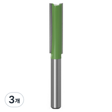 공구엔 트리머비트 생크 6mm 평비트 8mm, 3개