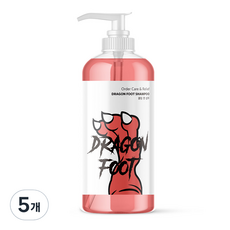 보르도 풋샴푸 자몽향 300ml, 1개입, 5개