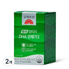 Eundan 銀丹 rTG DHA Omega 3魚油軟膠囊, 60顆, 2盒