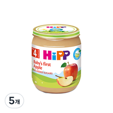 힙 퍼스트 이유식, 애플, 125g, 5개