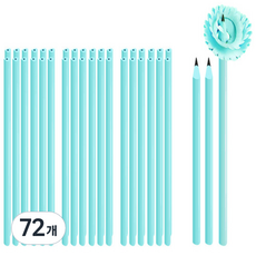 YOUNG ART 花朵鉛筆 B 愛心, 72個, 藍色