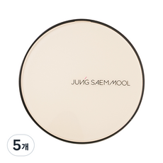 정샘물 에센셜 스킨 누더 쿠션, 라이트, 5개