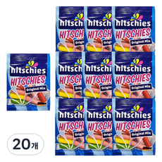 hitschies 希趣樂 脆皮水果軟糖 經典綜合, 10g, 20包
