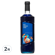 네이쳐티 블루큐라소시럽, 2L, 2개