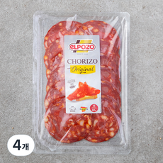 엘포조 초리조 슬라이스햄, 80g, 4개
