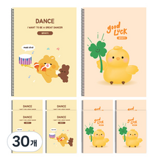 영아트 받아쓰기 스프링노트 여아용, 랜덤 발송, 30개
