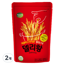 바다소리 델리황 황태스낵 매운맛, 50g, 2개