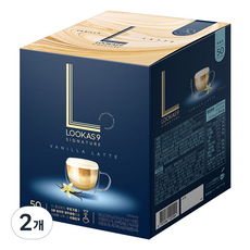 루카스나인 시그니처 바닐라 라떼, 16.9g, 50개입, 2개