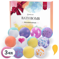 에페이오스 배쓰밤 12종 선물세트, 840g, 3개