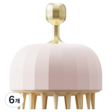 DIMIS 極致涼爽頭皮按摩器, 潔淨粉, 6個