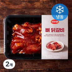 뼈 닭갈비 (냉동), 400g, 2개