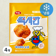 맥시칸 허니버터 순살 (냉동), 500g, 4개