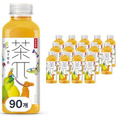 농부산천 차파이 유자 녹차, 500ml, 90개