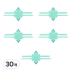 GOODIE FOODIE 門訪問門鎖防門縫矽膠套, 30個, 薄荷