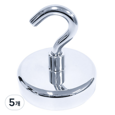 디와이엔텍 초강력 네오디움 고리자석 60mm, 5개
