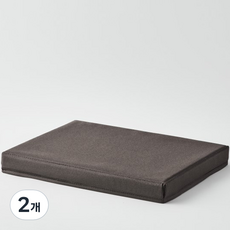 한샘 샘 폴리 수납바스켓 뚜껑, 그레이, 2개