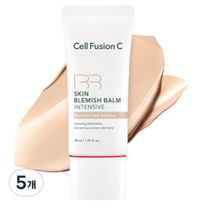 셀퓨전씨 스킨 블레미쉬 밤 인텐시브 비비크림, 내추럴라이트, 30ml, 5개