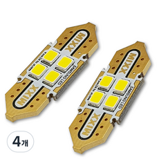 믹스 LED 차량용 실내등 31mm, 4개, 컨텐츠참조