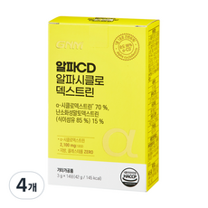자연의품격 알파CD 알파시클로덱스트린, 42g, 4개