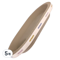 펫츠몬 고양이 퍼펙트 타원형 스크래쳐, 혼합색상, 5개