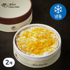 몽슈슈 떠먹는 후르츠 몽블랑 (냉동), 244g, 2개