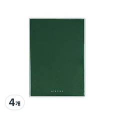 핑크풋 8900 데이바이데이 플래너, 그린, 4개
