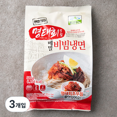 칠갑농산 명태회 비빔냉면, 582g, 3개입