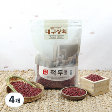 대구상회 국산 적두 팥, 500g, 4개