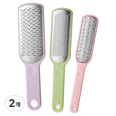 Kelbon 3合1不鏽鋼硬皮磨腳板去腳皮器3件組, 2個, 1入, 100g