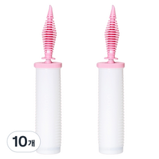 보로시노 전문가용 손펌프, 화이트핑크, 10개