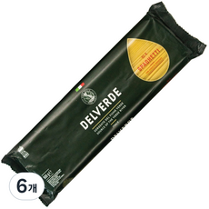 델베르데 파스타면 스파게티, 6개, 500g