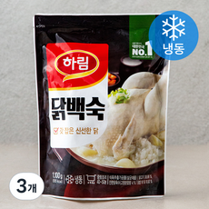 하림 닭백숙 (냉동), 1.1kg, 3개