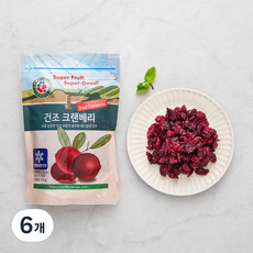 건조 크랜베리, 200g, 6개