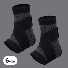高彈力腳踝加壓運動用支撐帶 2入, 6套