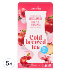 아로마빌 애플허니 히비스커스, 1.5g, 5개, 20개입