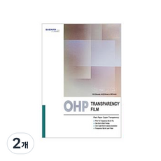 SAEHAN 噴墨印表機用OHP投影片 50張, A4, 2個