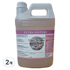 UCL D-ODOR 營業用高濃縮除臭劑, 2個, 3.75L