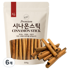 동광한방몰 시나몬스틱, 500g, 6개
