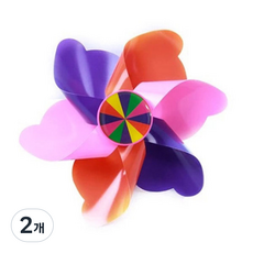 아동용 킥보드 바람개비 액세서리 소품, 핑크, 2개