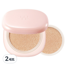 루나 롱래스팅 컨실 쿠션 본품 + 리필 세트, 2세트, 21C 쿨 베이지