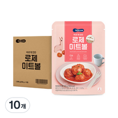 베베쿡 바르게 만든 로제미트볼, 200g, 10개