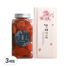 에프앤제이 견과류 선물 DIY 건살구 세트, 330g, 3세트