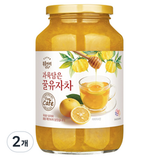 복음자리 과육담은 꿀유자차 for cafe, 1kg, 1개입, 2개