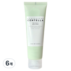 SKIN1004 茶樹積雪草BHA潔面泡, 6個, 125ml