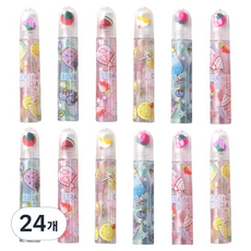 2Youngdesign 水果蘇打鉛筆蓋, 隨機出貨, 24個