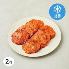 글로벌냉동식품 김치전 (냉동), 1kg, 2개