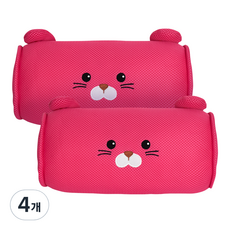 Toritori 倉鼠汽車頸枕 2入, 4個, Cheni 粉紅色