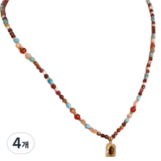 Sejakeu心情方糖鱷魚項鍊 41~50cm, 4個